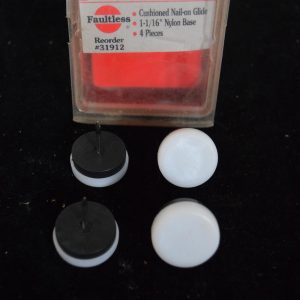 Faultless #31912 Floor Protection 4pk 7/8" Nail-On Glide